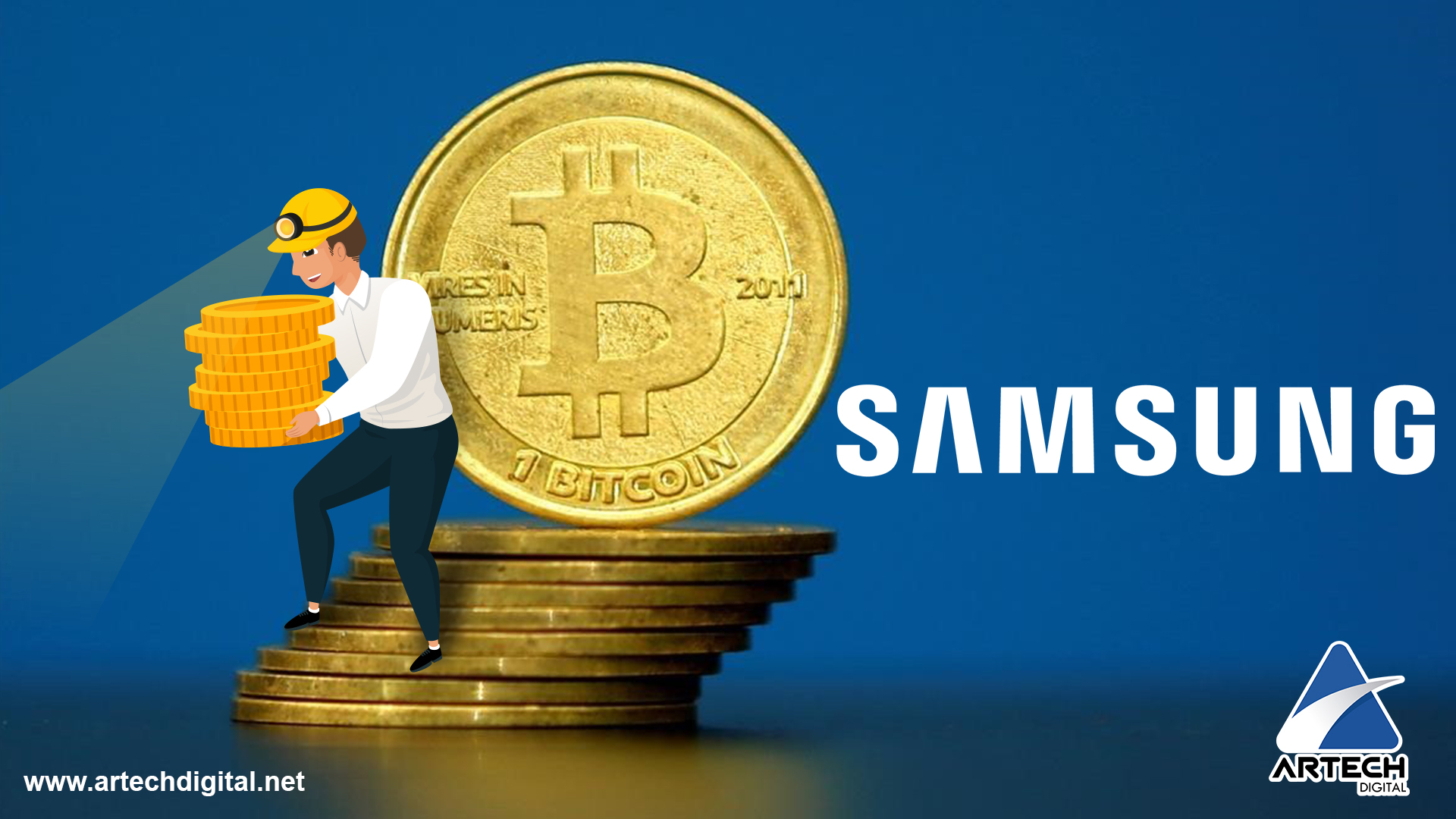 Samsung - mineria de criptomonedas - Artech Digital
