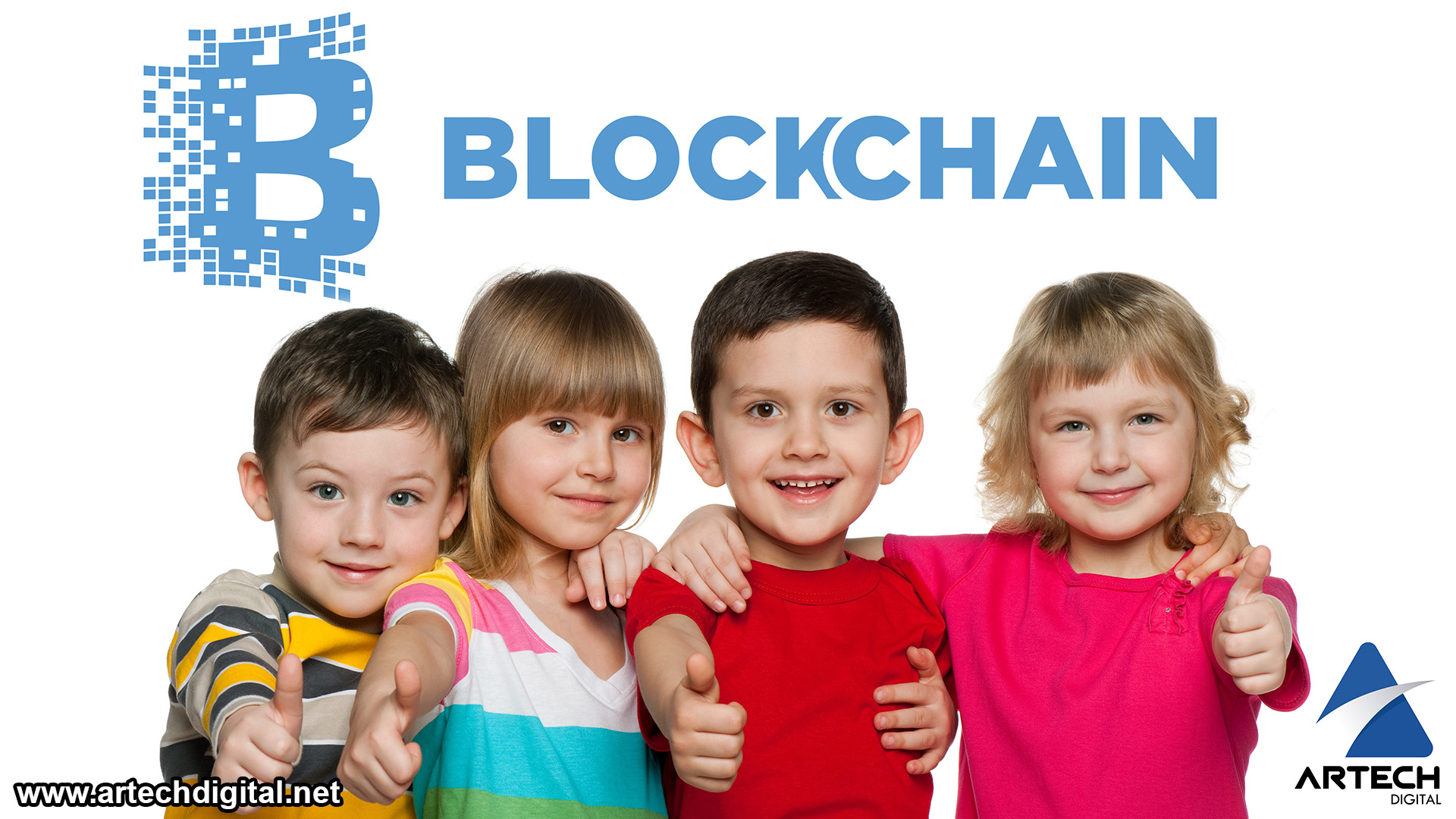 niños _ tecnología _ blockchain _ Artech _ Digital