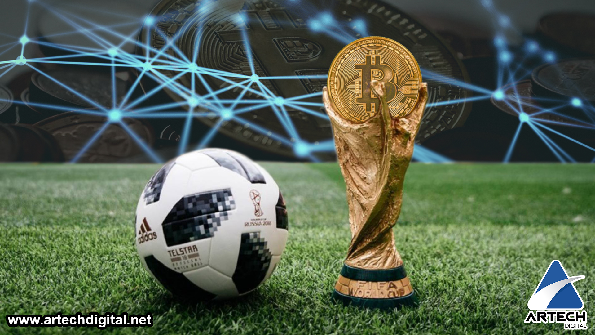 ¿Sabías? Podrás disfrutar del Mundial 2018 con tus criptomonedas