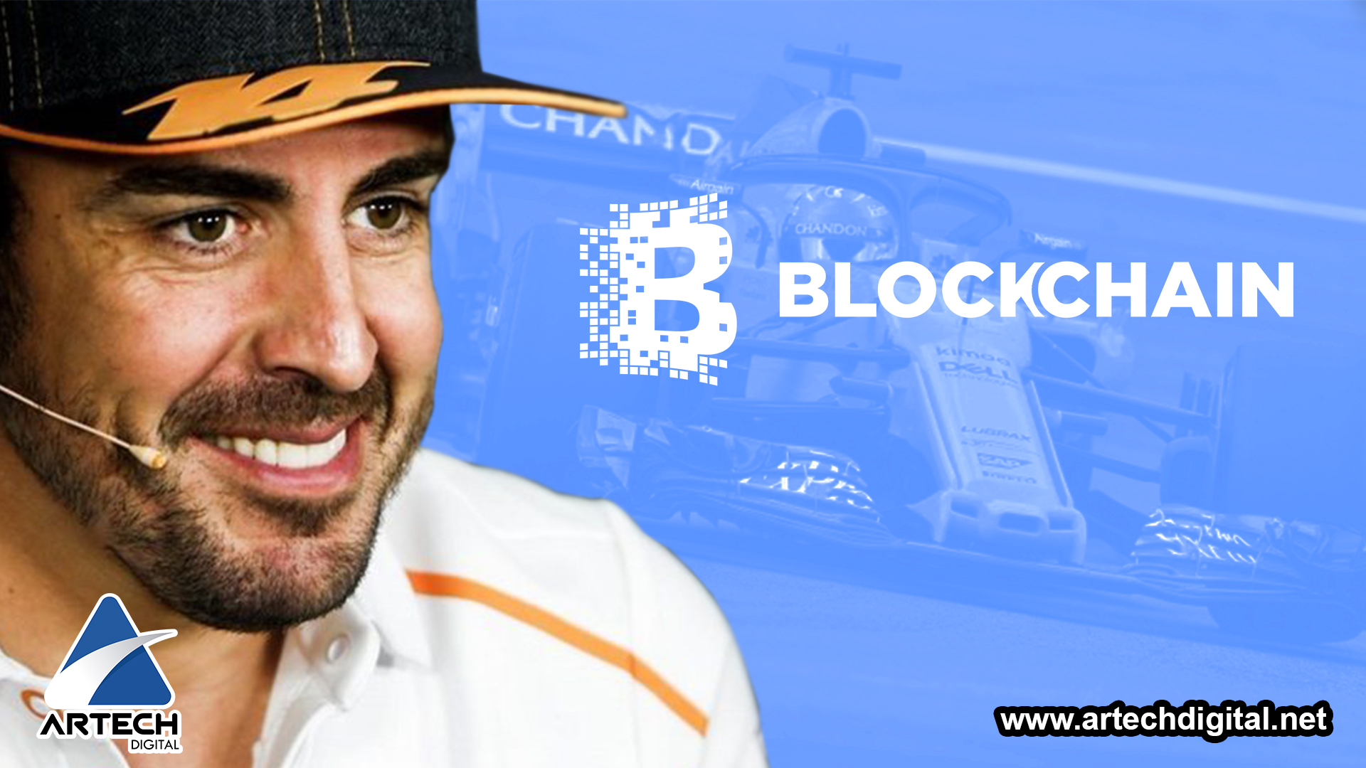 Campeón de la Fórmula 1, protegerá sus derechos de imagen con “Blockchain”