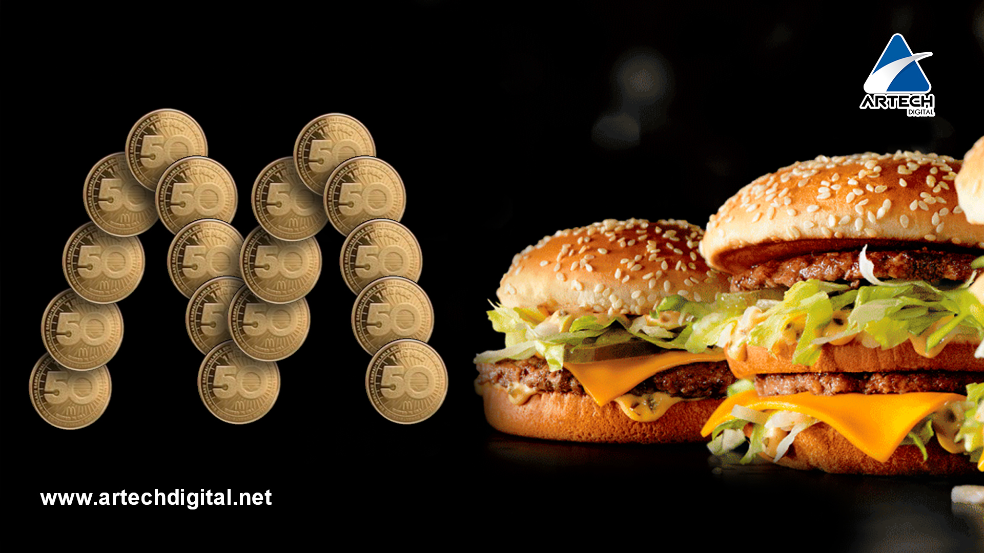 McDonald’s presenta su moneda “MacCoin” en honor a su gran “Big Mac”