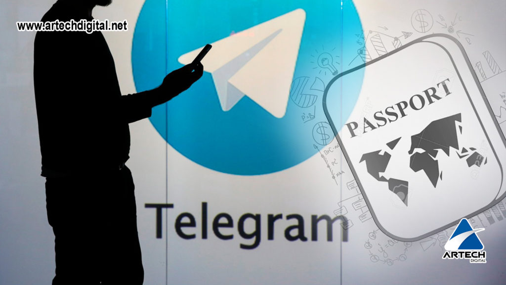 Pasaporte Telegram - Artech Digital