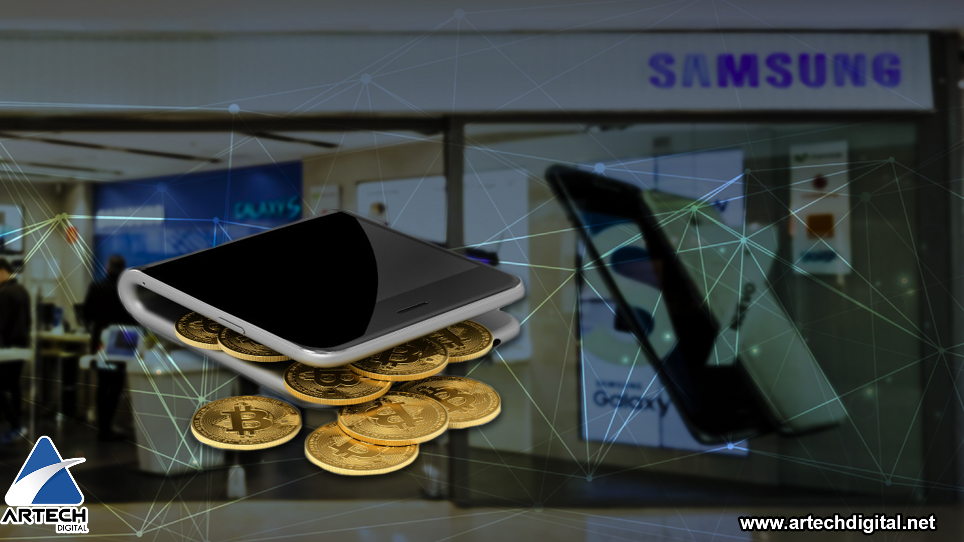 Los pagos con Criptomonedas en las tiendas Samsung, ¡Son un hecho!