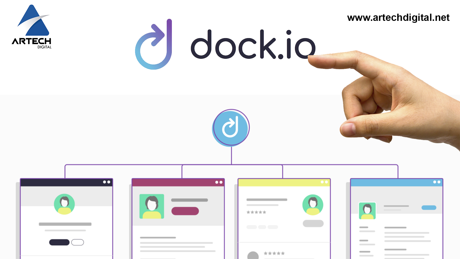 Dock, de la mano de la tecnología blockchain, llega a las redes sociales