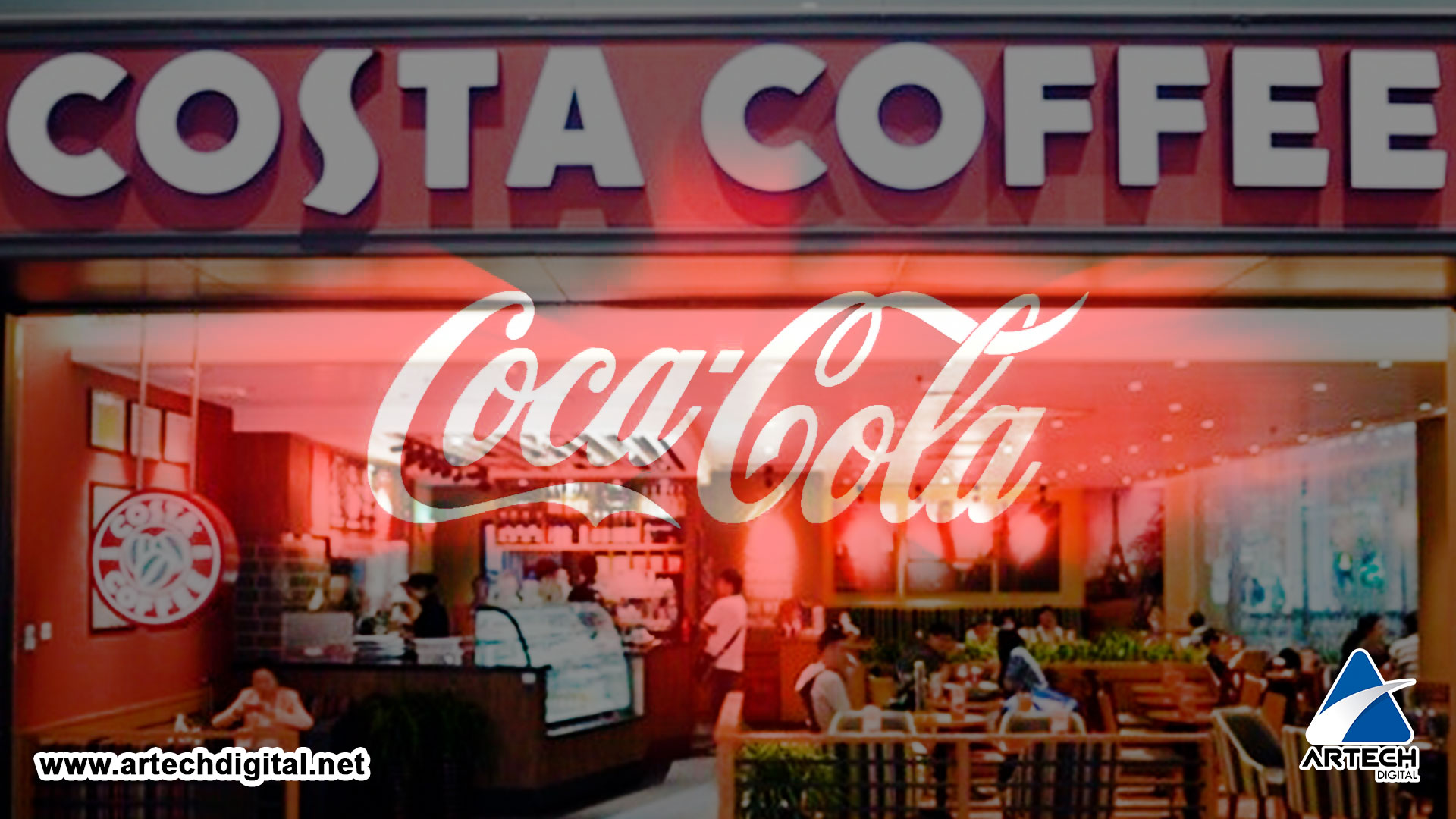 Coca-Cola y Starbucks: La cadena de Costa Coffee le pertenece al grande de los refrescos