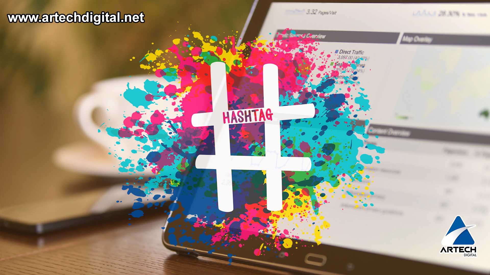 Artech Digital - hashtag on social networks