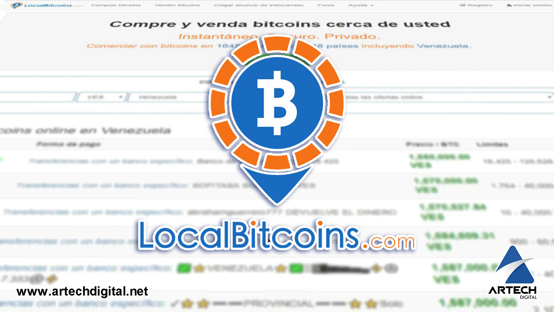 LocalBitcoins: Plataforma de compra y venta favorita de los venezolanos