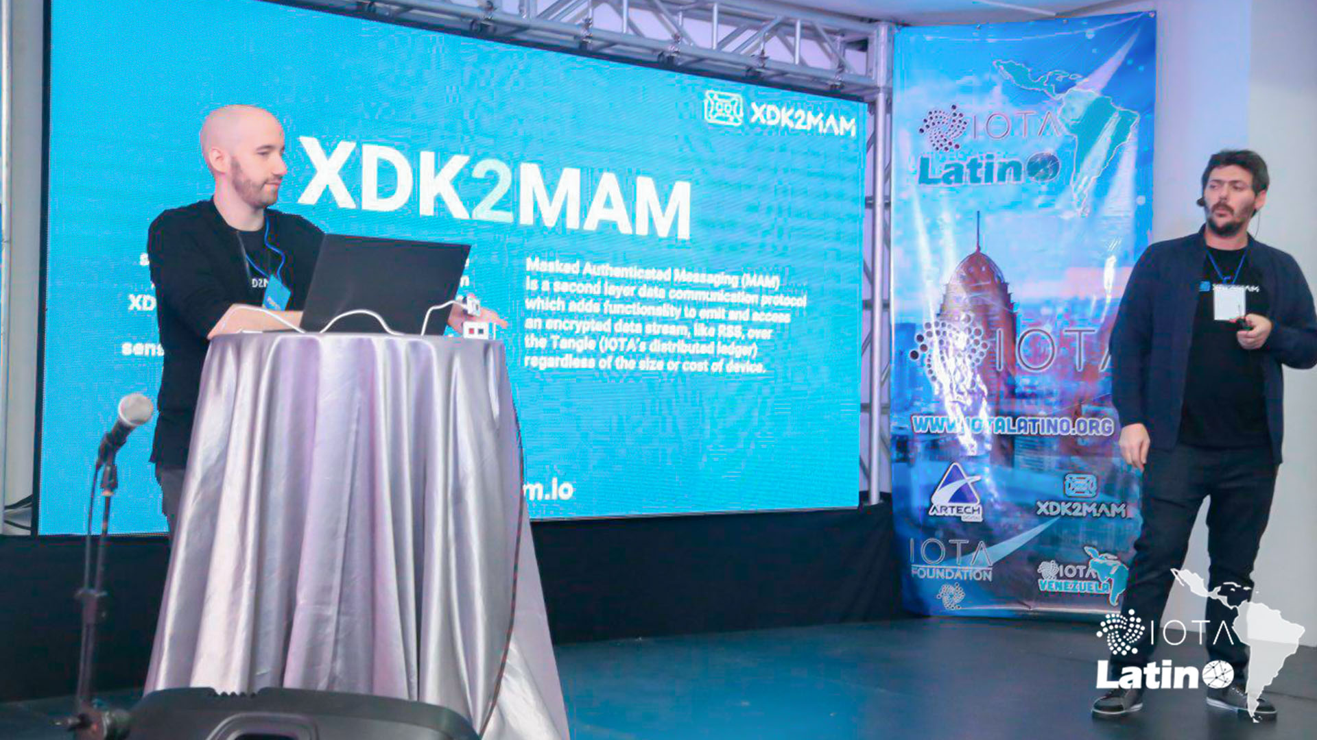 Second edition of the Meetup IOTA Latino in Venezuela - Artech Digital 