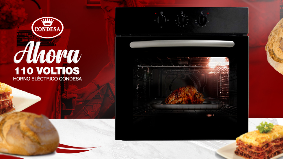 El nuevo horno eléctrico Condesa para las amas de casa y emprendedores en el área culinaria.