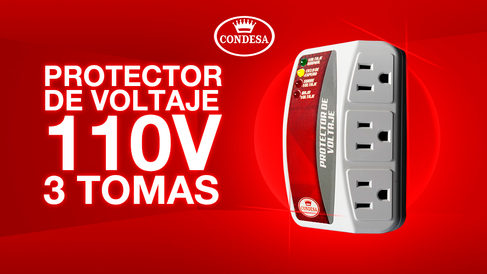 Proyector de voltaje 110v 3 tomas